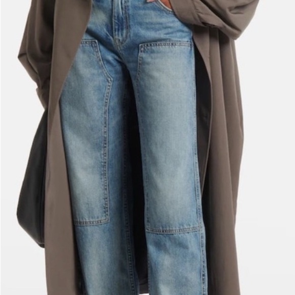 Nili Lotan Blue Flare Jeans